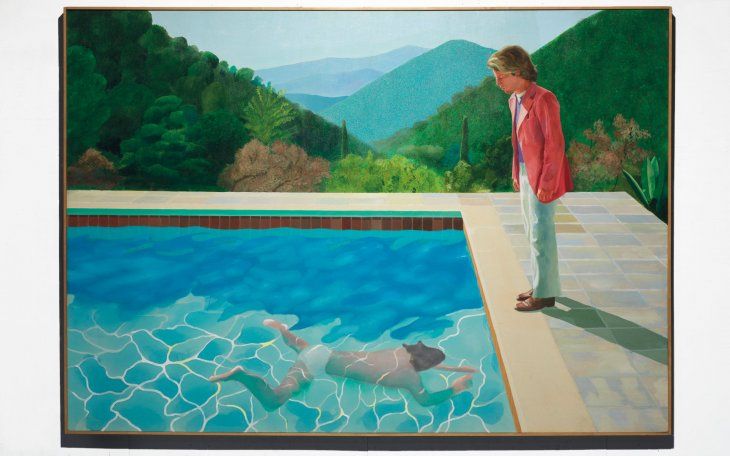 La obra Portrait of an Artist (Pool with two figures) del pintor británico David Hockney se adjudicó por 90,3 millones de dólares en noviembre de 2018 en Christies en Nueva York.