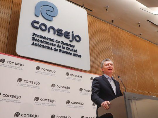 El presidente Mauricio Macri expuso en el marco del Ciclo de Almuerzos  2019 que organiza el Consejo Profesional de Ciencias Económicas.