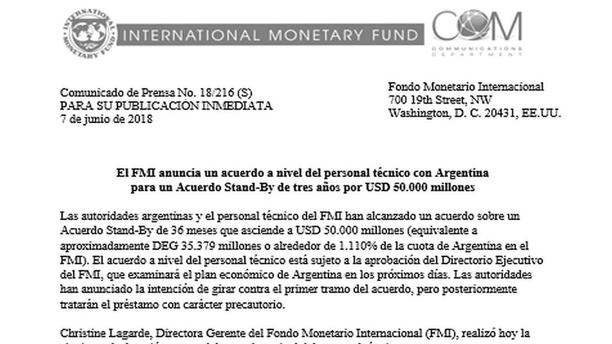 Nuevos aportes a la discusión sobre la legalidad del acuerdo con el FMI