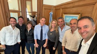 La mesa política del Gobierno volvió a reunirse este viernes en Casa Rosada. La mesa política del Gobierno volvió a reunirse este viernes en Casa Rosada.