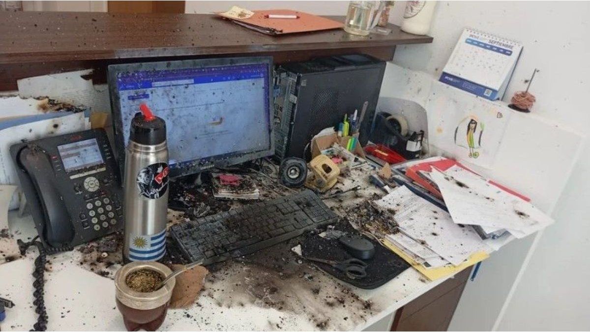A 40-year-old man was arrested for the attack on the Rural Society