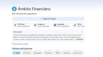 Ya se pueden seguir las noticias de Ámbito por Google Discover.
