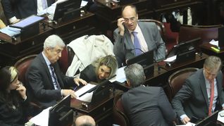 Bloque de la UCR en el Senado.