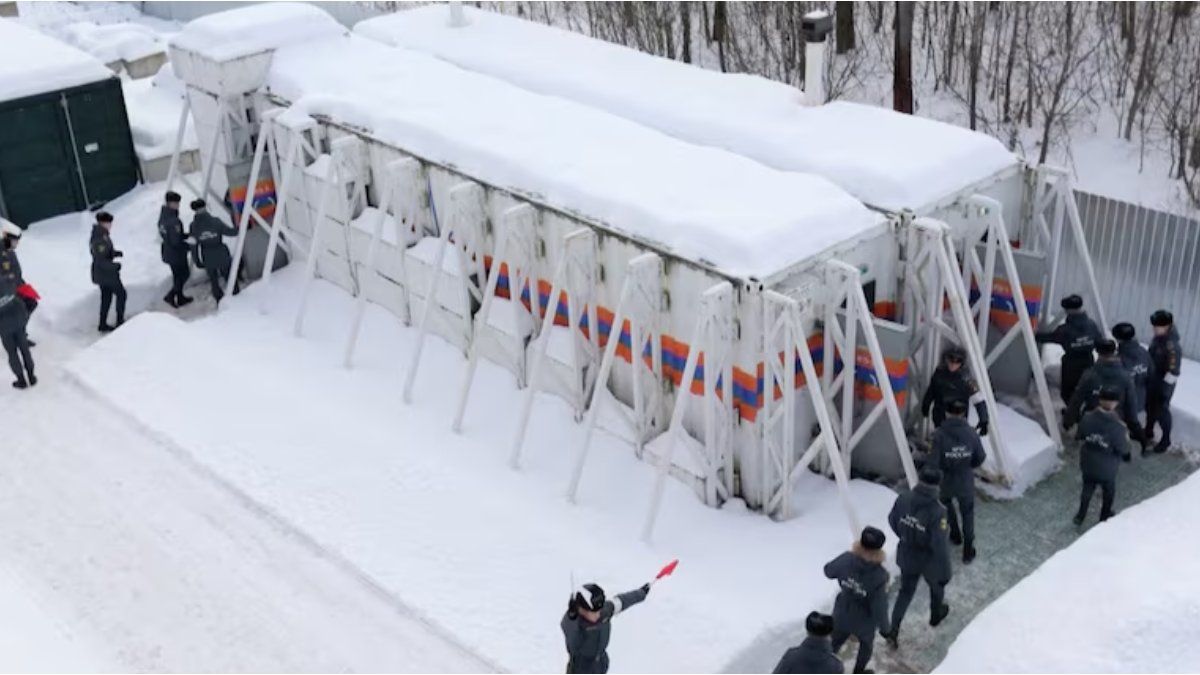 Russia began mass production of bomb shelters to protect itself from nuclear attacks