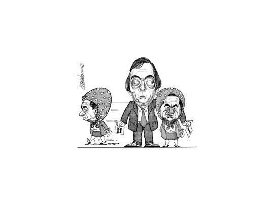 Néstor Kirchner y Eduardo Duhalde