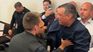 USA: They expelled the shoves to a democratic senator from a press conference from the Secretary of Security USA: They expelled the shoves to a democratic senator from a press conference from the Secretary of Security