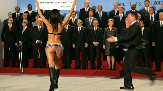 A 17 años de la irrupción de Eva Carrozzo.&nbsp;