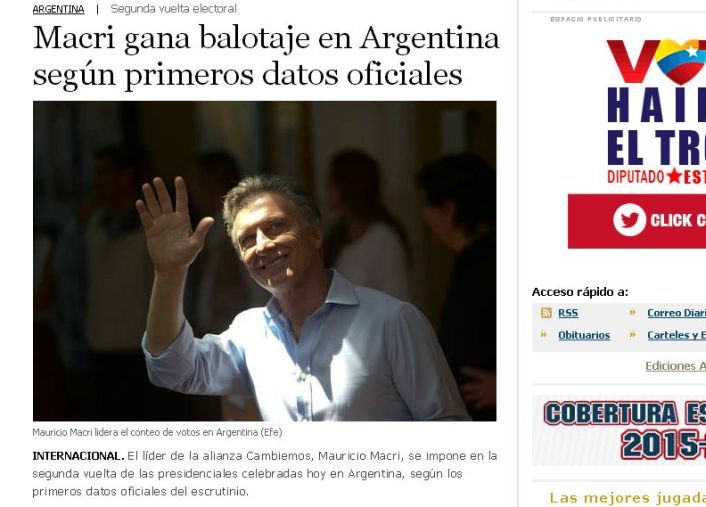 El Universal. Venezuela.