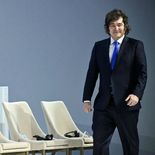 Archivo. Milei adelantó que pasará con las bandas cambiarias y revindicó la apertura de la economía Argentina. Archivo. Milei adelantó que pasará con las bandas cambiarias y revindicó la apertura de la economía Argentina.