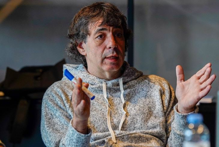 El accionista del Grupo Indalo Fabián de Sousa en la presentación de El accionista del Grupo Indalo Fabián de Sousa en la presentación de