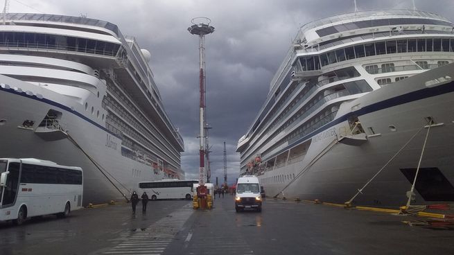 El Puerto de Ushuaia es uno de los pilares económicos de la capital provincial.