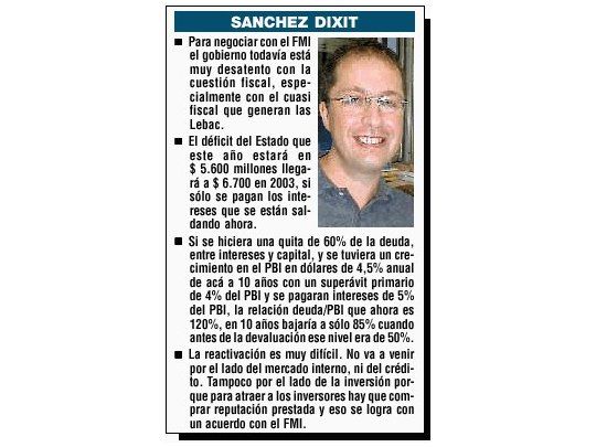 Serio: el déficit del Estado subiría 20% el año próximo