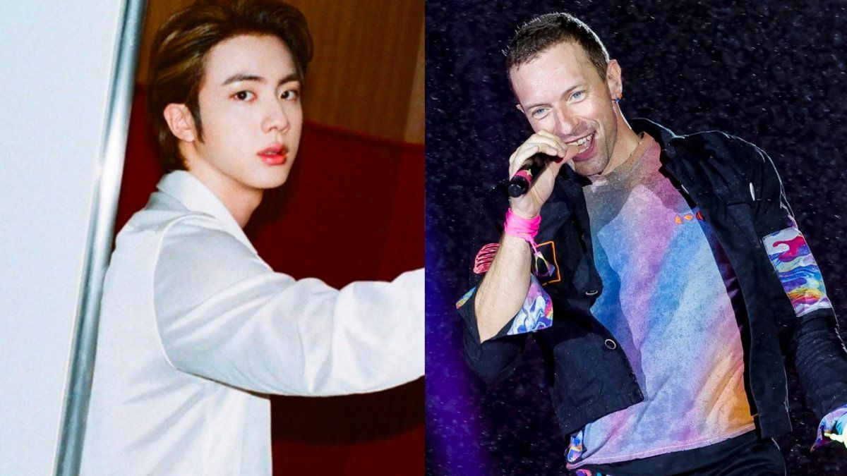 Jin from BTS joins Coldplay on his visit to Argentina
