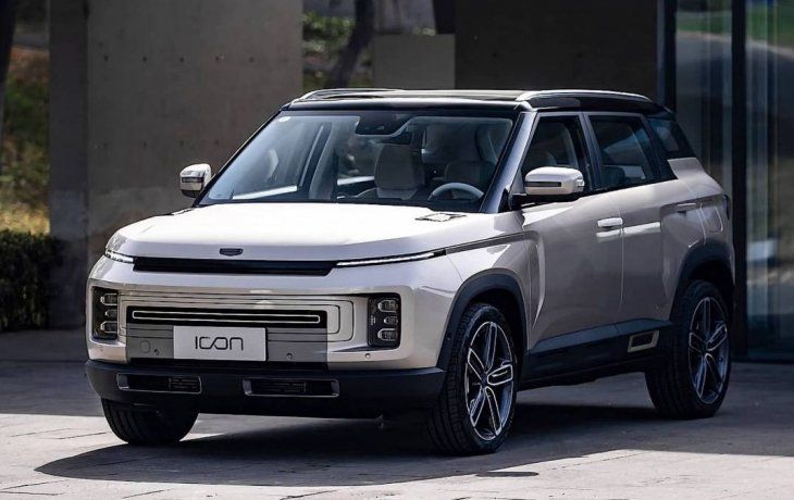 Este es el Geely Icon.