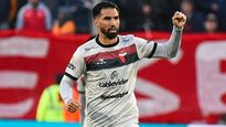 Espínola marcó el gol con el que Colón venció a Independiente.