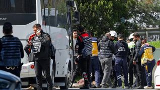 Tiroteo frente al consulado israelí en Estambul desató escenas de pánico y caos.