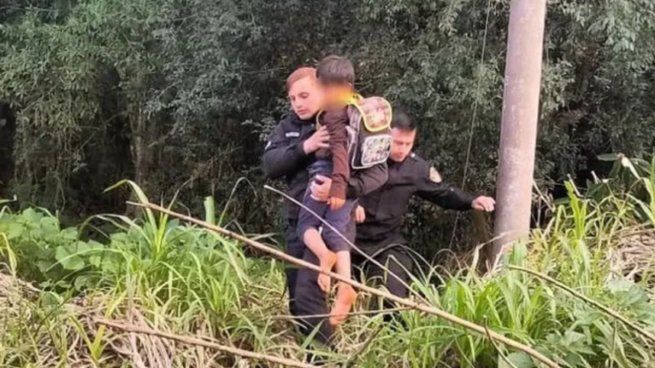 Un nene de 9 años se escapó de la clase y fue encontrado por la Policía misionera