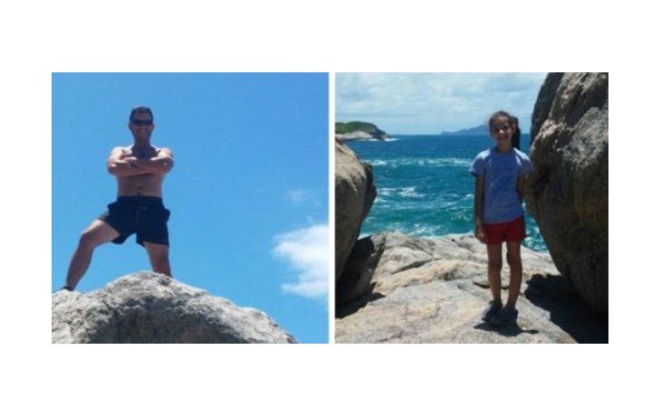 Brigadistas trabajan para dar con el paradero de Javier Caballero y de su hija Trinidad, de 7 años
