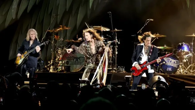 Aerosmith volvió a los escenarios.