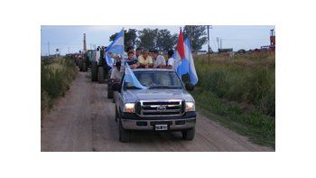 Ruralistas realizaron un tractorazo y pidieron al Gobierno reconciliación con el Campo