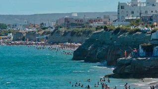 Las Grutas, destino patagónico de excelencia, mantiene una alta ocupación en el primer mes del año.