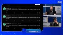 Javier Milei citó a un bot para celebrar la caída de la inflación, pero se llevó una sorpresa.&nbsp;