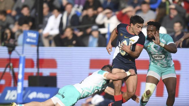 Los Pumas perdieron ante Sudáfrica en Vélez antes del Mundial de rugby.