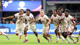 En su primera Copa América, Canadá está en semis.