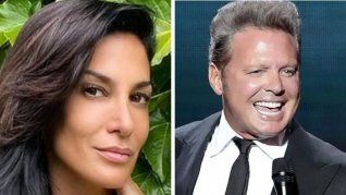 Silvina Escudero y Luis Miguel. 