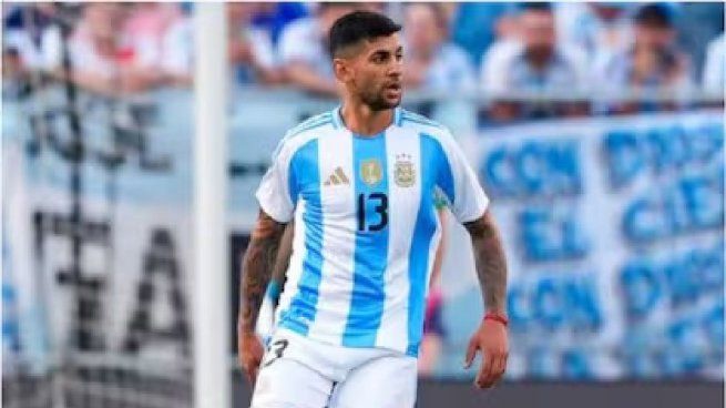 Cuti Romero en la seleccion argentina
