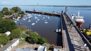 Puerto de Fray Bentos, Uruguay.