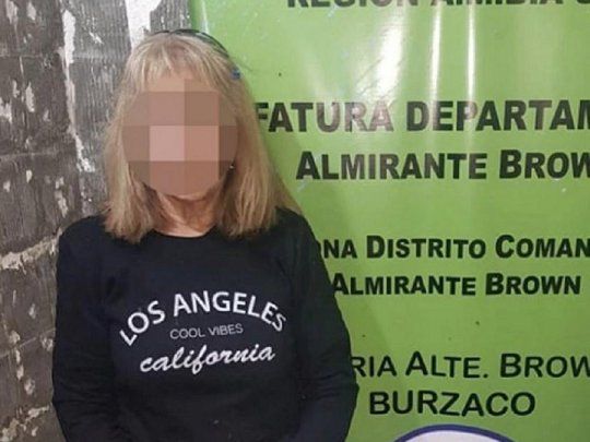 La acusada quedó detenida.