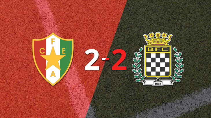 Estrela Amadora y Boavista firman un empate en dos