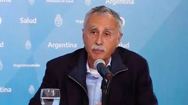 Mario Lugones, ministro de Salud de la Nación.