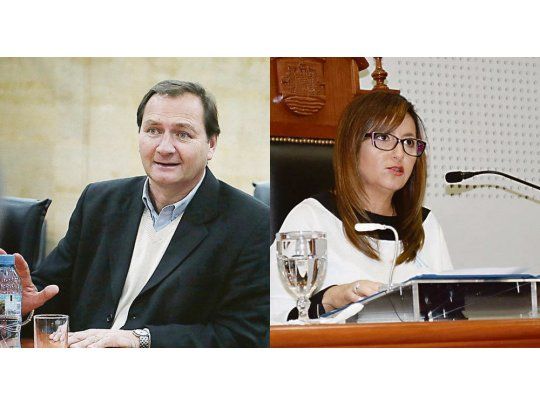 Pedro Dellarossa y Norma Fuentes.