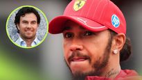 Checo Pérez vaciló a Lewis Hamilton con un 100% IA por su espectacular vídeo surfero. El piloto de Ferrari, encantado con la broma, ha respondido con risas.