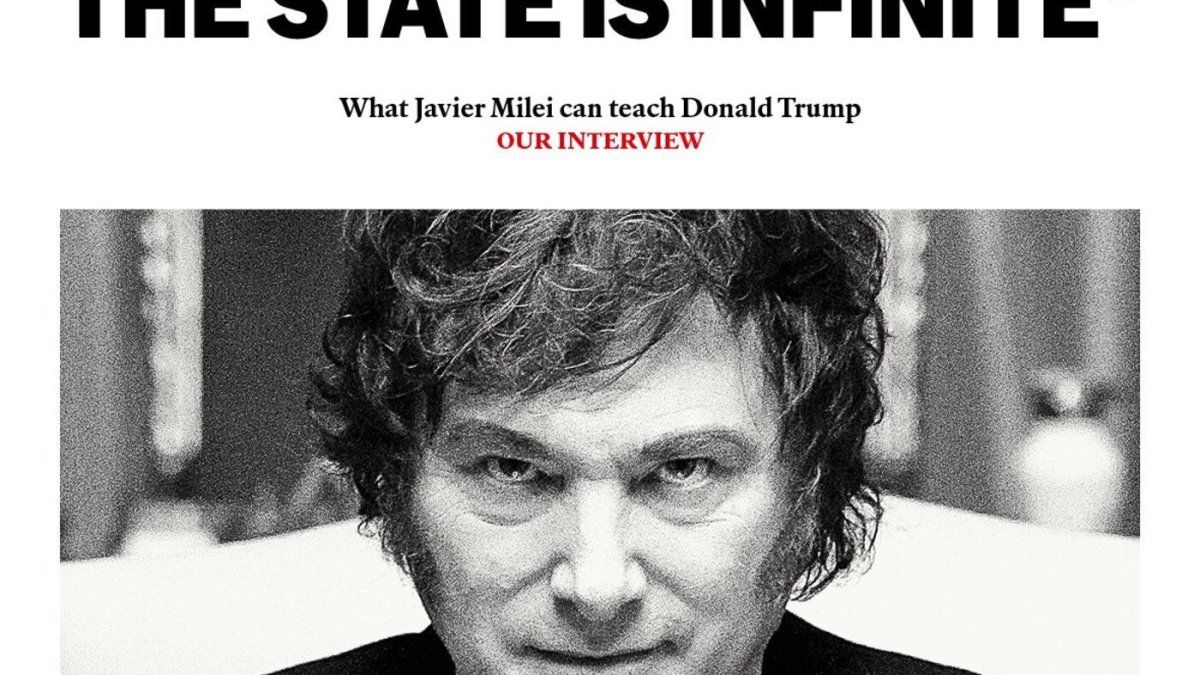 Javier Milei starred on the cover of The Economist: “My contempt for the State is infinite”