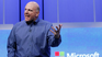 Steven Ballmer giving a talk about Microsoft.
