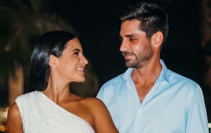Nicole Langesfeld y su esposo se habpían casado en enero pasado.&nbsp;