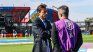 Marcelo Moretti reappeared in San Lorenzo after lifting his license and chatted with the DT Marcelo Moretti reappeared in San Lorenzo after lifting his license and chatted with the DT