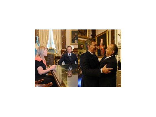 En su primer día, Macri mantuvo ronda de diálogo con excandidatos a presidente
