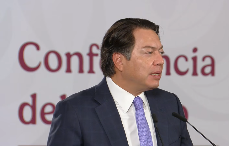 Mario Delgado, titular de la SEP, en la Mañanera del Pueblo. Mario Delgado, titular de la SEP, en la Mañanera del Pueblo.
