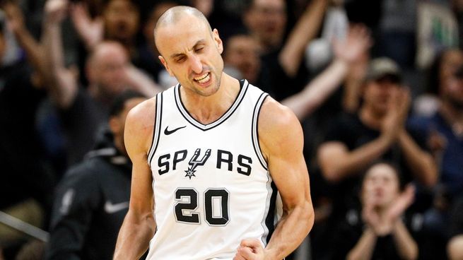 Manu Ginobili y un hito que solo tiene él dentro del mundo del básquet y la NBA.