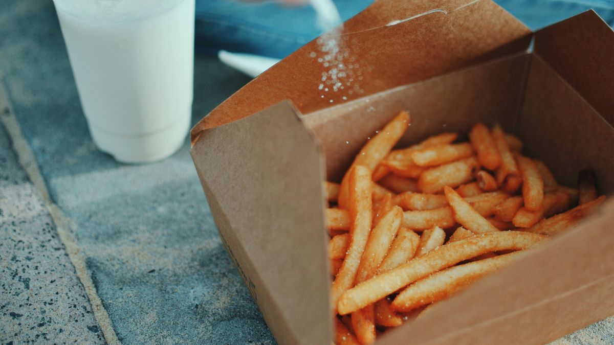 Did you put a lot of salt in the food?  With this trick you will be able to save her