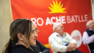 La exvicecanciller y precandidata presidencial Carolina Ache.