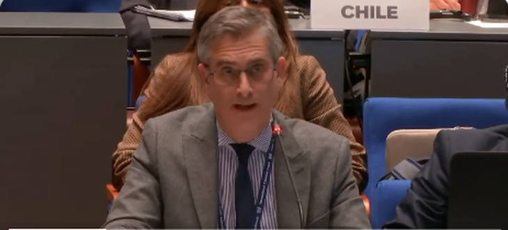 Diego Sadofschi, embajador del Gobiernoa argentino en La Haya.