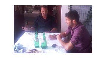 Sergio Batista dialoga con Mariano Andújar en Catania.