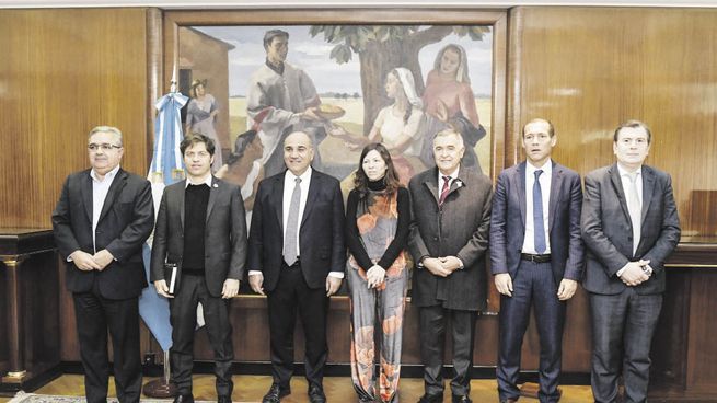 apoyo. Silvina Batakis recibió a gobernadores en busca de apoyo político.