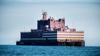 Planta nuclear flotante rusa&nbsp;Akademik Lomonosov.