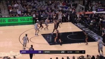 Otra cátedra de Ginóbili, que se metió en un selecto grupo junto a Jordan, Abdul Jabbar y Malone